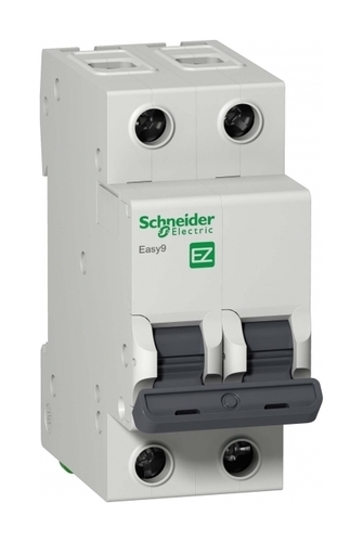 Автоматический выключатель Schneider Electric Easy9 2P 20А (C) 4.5кА