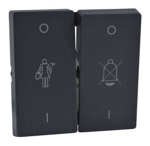 Клавиша двойная Schneider Electric MERTEN SYSTEM M, антрацит