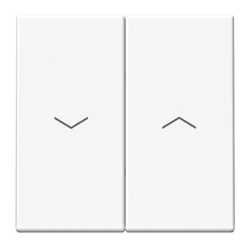 Systeme Electric ArtGallery Белый Выключатель 2-клавишный для жалюзи, 2х сх.4, 10А, механизм, быстрозажим. клем.
