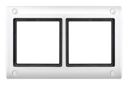 Рамка 2 поста MERTEN AQUADESIGN IP44, полярно-белый